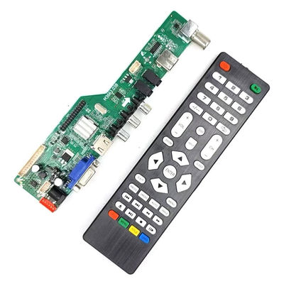 TR83.03C 24 นิ้ว ขนาดเล็ก LED TV Main Board มหาวิทยาลัย LCD TV Motherboard