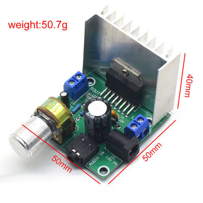 CA-7297 เครื่องขยายเสียงดิจิตอลโมดูล Dual-Channel 15W + 15W เครื่องขยายเสียงพร้อม TDA7297 ชิปสำหรับ DIY ชุด DC 12-24V