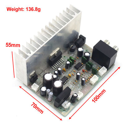 CA-7379A บอร์ดเครื่องขยายเสียงเสียงแบบดิจิตอล AC/DC 12V 2*38W TDA7379 AMP Module