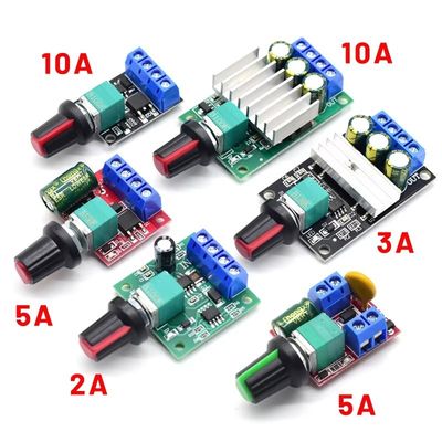 CA-110AS 12V/24V 10A PWM DC Motor Speed Control Governor เครื่องควบคุมความเร็วแบบ LED