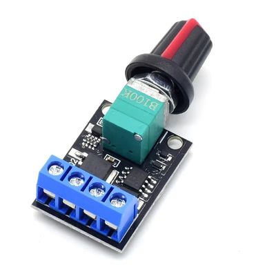 CA-110A 5V/12V 10A PWM DC Motor Speed Controller เครื่องควบคุมความเร็วแบบไม่มีขั้นตอน เครื่องควบคุมความเร็วแบบ LED Dimmer Power Governor โมเตอร์ไดรฟ์บอร์ด