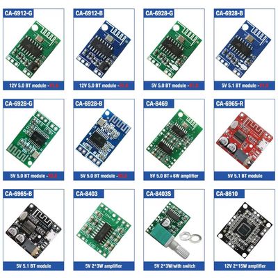 CA-8469 5V BT Module 5.0 Class D PAM8403 เครื่องกระตุ้นพลังงานเสียงดิจิตอล