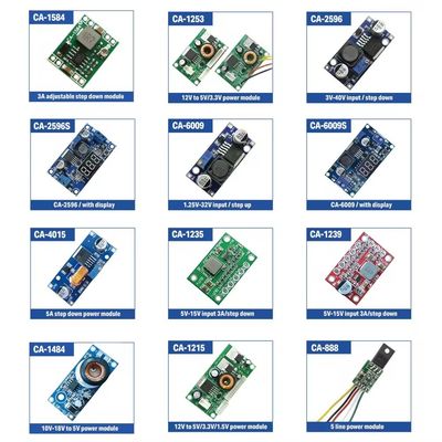 CA-1235 บอร์ดแปลง DC-DC 3A ปรับได้ มอนท์ 5V-15V ม๊อดูลไฟฟ้าขั้นต่ํา