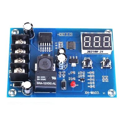 XH-M603 12-24V Storage Lithium Battery Charger Control Switch Protection Board พร้อมจอ LED