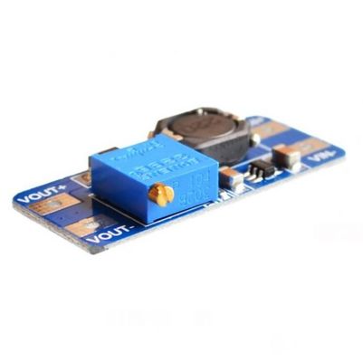 ประเภทการติดตั้ง MT3608 2A 2-24V DC-DC Boost Converter Board สําหรับการจัดพลังงานปรับ