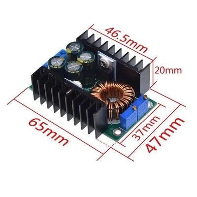 DC-DC 9A 300W Buck Converter 150W Boost Converter 5-40v เป็น 1.2-35v โมดูลพลังงาน Step Down Converter