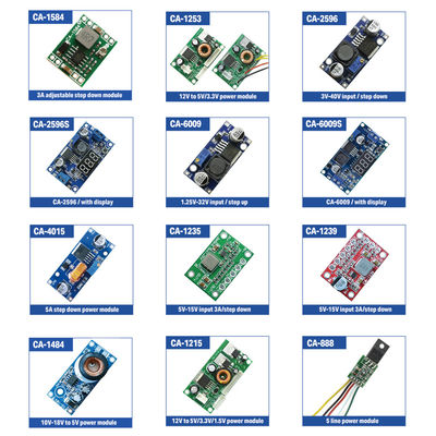 DC-DC Step Down Power Module LM2596S 4.0-40 ถึง 1.3-37V สําหรับการใช้งานในอุตสาหกรรม