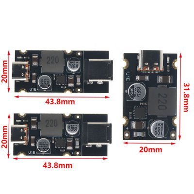 QC4.0 QC3.0 โมดูลปรับชาร์จเร็วแบบ USB PD65W ประเภท C