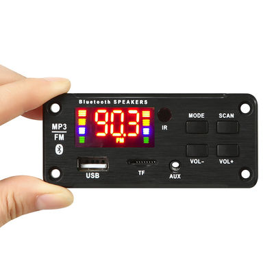 2 * 25W 50W Car Audio USB TF FM Radio โมดูลเครื่องขยายเสียง MP3 Bluetooth พร้อมช่อง 5.0