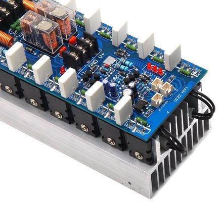 พันธมิตรเครื่องขยายเสียงมืออาชีพ 2x1000W 24 Tube 5200 1943 โมดูลเครื่องขยายเสียงระดับความแรงสูง