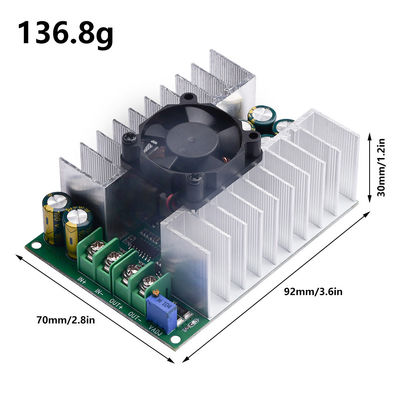 โมดูลปรับระดับ 500W สําหรับการติดตั้งแบบมาตรฐาน DC-DC CC CV Buck Converter