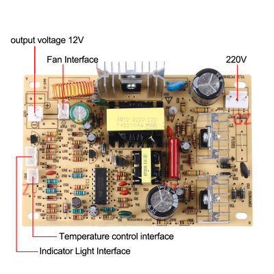 AC220V ถึง DC12V เครื่องระบายน้ํา เปลี่ยนเครื่องปรับปรับไฟฟ้าสําหรับวงจรเย็น