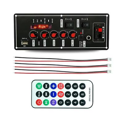 เครื่องเสียงไมโครโฟนแบบไร้สาย พร้อมวิทยุ FM และ Bt Decoder Amplifier Board
