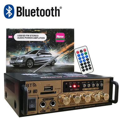 โฮมออดิโอ แอมพลิเฟอร มินิ 12 วอลต์ไร้เสีย U Disk Radio 2 ช่อง 2.0 และ BT Board