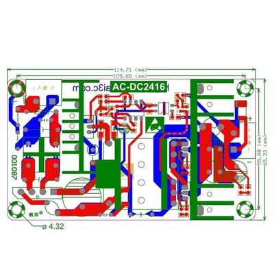 DC 36V ความดันออก AC/DC บอร์ดแปลง 100-240V 5A 180W โมดูลไฟฟ้าสลับ