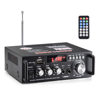 เครื่องกระตุ้นพลังงานสเตรีโอเสียง HIFI ดิจิตอล 300W พร้อมจอ LCD และ Bluetooth