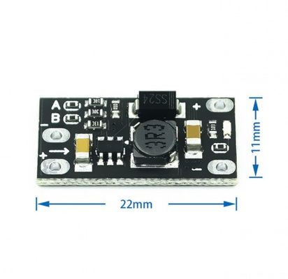 โมดูลกระตุ้น DC-DC 3.7V ถึง 12V สําหรับเครื่องปรับ step-up แบตเตอรี่ลิธีਅਮนอกเครื่อง