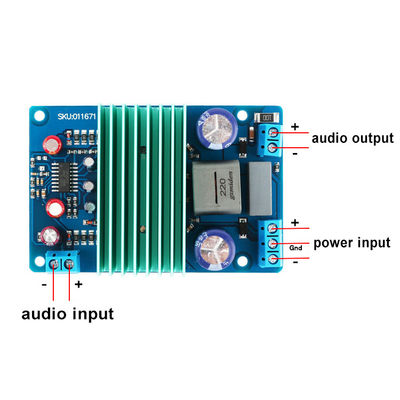 บอร์ดเครื่องขยายเสียงดิจิตอล HIFI 250W ชั้น D พร้อม LM3886 สําหรับระบบเสียงมืออาชีพ