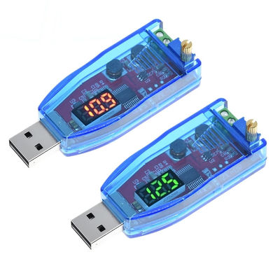 เครื่องปรับปริมาณความแรง USB Step Up/Down Converter สําหรับไฟฟ้า LED DC-DC 5V เป็นไฟฟ้า DC 1-24V
