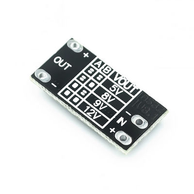 3.7V ถึง 12V แบตเตอรี่ลิตยูม โมดูลไฟฟ้าระดับความดัน DC-DC Booster Converter IC