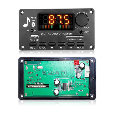 โมดูลบลูทูธพลังงานสูง 2x40W แอมพลิเฟียร์รถยนต์ บอร์ดแม่ที่มีการสนับสนุนรูปแบบเสียง APE และอายุการใช้งานแบตเตอรี่ 20+ ชั่วโมง