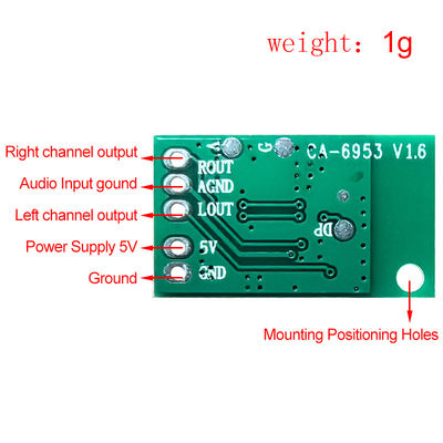 Pure BT 5.0 Module 5G Chipset 5.0 BT Amplifier Board สําหรับเครื่องเล่นเสียงเสียง