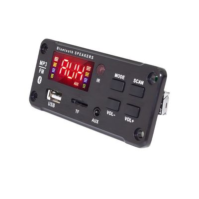 FLAC รองรับ 2*40W Car Bluetooth Audio Motherboard สําหรับการปรับรหัสดนตรีแบบขาดทุน