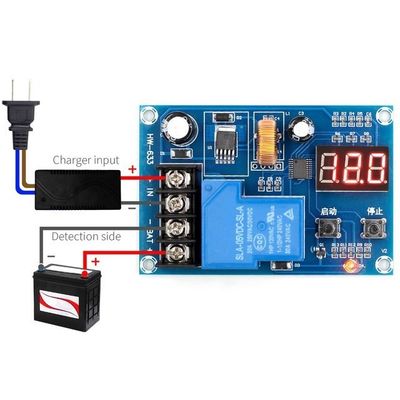 XH-M604 Battery Charge Control Module Digital Display พลังงานเต็มปิด ป้องกันสวิตช์ ไฟ ICs