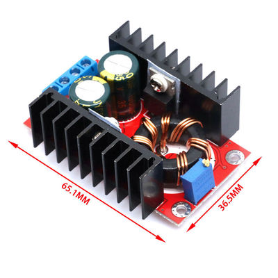 เครือข่ายมาตรฐาน 150W Boost Converter 10-32V ถึง 12-35V ม๊อดูลชาร์จระดับสเต็ปอัพวอลเตจ