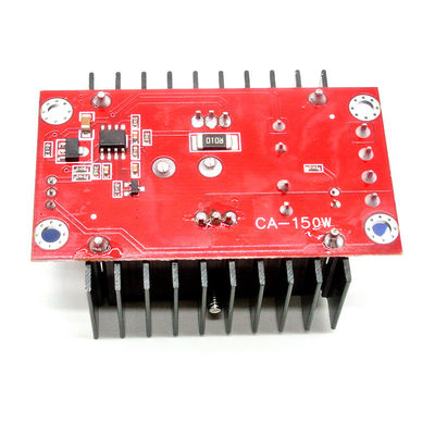 เครือข่ายมาตรฐาน 150W Boost Converter 10-32V ถึง 12-35V ม๊อดูลชาร์จระดับสเต็ปอัพวอลเตจ