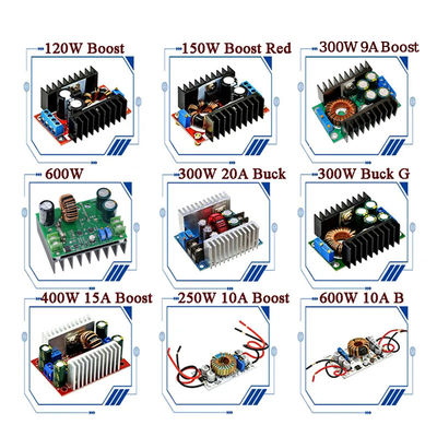 เครือข่ายมาตรฐาน 150W Boost Converter 10-32V ถึง 12-35V ม๊อดูลชาร์จระดับสเต็ปอัพวอลเตจ
