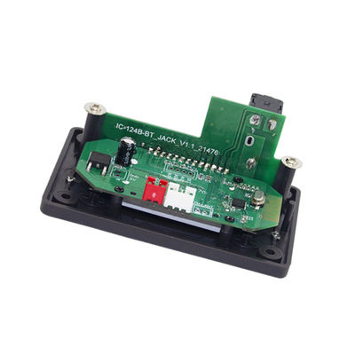 Square Six Keys Audio Motherboard 3.5mm Audio Talking Car Decoder พร้อมเครื่องเสียง MP3