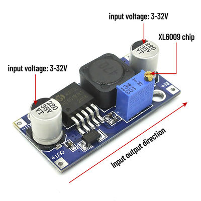 LED และ LCD รองรับ 43 * 22mm Super XL6009 DC-DC Boost Module ด้วยการออกที่ปรับได้