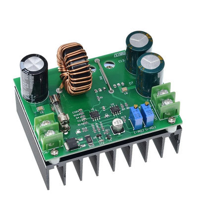 บอร์ดเครื่องแปลงกระตุ้น DC-DC 12-60V ถึง 12-80V พร้อมมาตรฐานความถี่ออก 600W 10A