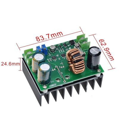 บอร์ดเครื่องแปลงกระตุ้น DC-DC 12-60V ถึง 12-80V พร้อมมาตรฐานความถี่ออก 600W 10A