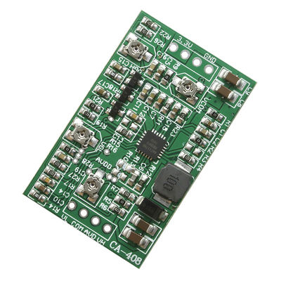 รูป Creatall CA-408 บอร์ด LCD TCON ที่บูรณาการ 5v DC-DC Buck Boost Module พร้อม 4 การปรับไฟฟ้า TV LED