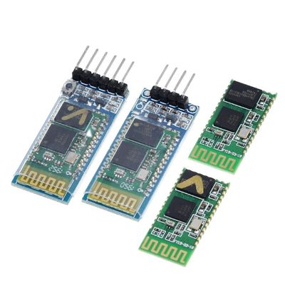 โมดูล Bluetooth แบบไร้สาย HC-05 HC-06 เครื่องรับ RF พร้อม 2.4G ความถี่ 3.3V ระดับ TTL และ 10 เมตร Range UART Converter