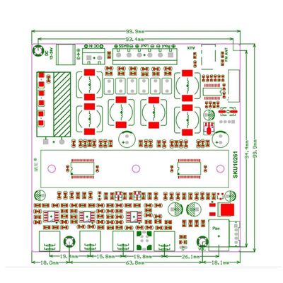 CA-3169B 2.1 Channel Audio Power Amplifier Board พร้อมเสียงความแม่นยําสูงและการออกแบบที่คอมแพคต์ 100x75x30 มม.