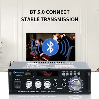 เครื่องขยายเสียงระบบเสียงสเตอริโอไร้สาย BT 2.0 สำหรับเครื่องขยายสัญญาณรถยนต์และ KTV Home
