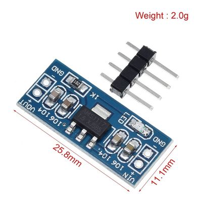 AMS1117 3.3V โมดูล IC สําหรับการใช้งานไฟฟ้า 1.5V 1.8V 2.5V 3.3V