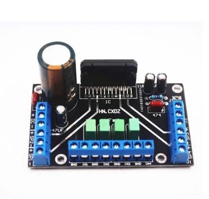 บอร์ดเครื่องขยายเสียง BTL ที่มีพลังงานมาก DC 12V TDA7388 สี่ช่อง 4 x 41W สําหรับ PC และรถยนต์