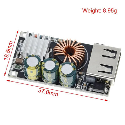 การชาร์จโทรศัพท์มือถือฉุกเฉินด้วย QC3.0 DIY Fast Charger Board และไฟฟ้า 24W
