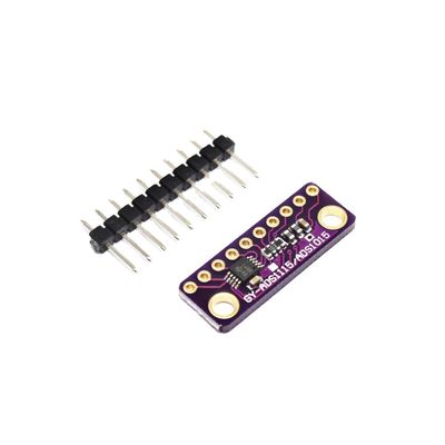 ADS1115 ADS1015 16 บิต ADC โมดูล 4 ช่อง โปรแกรมได้ แอมพลิเฟอเรอร์ 2.0V ถึง 5.5V 100% ของเดิม
