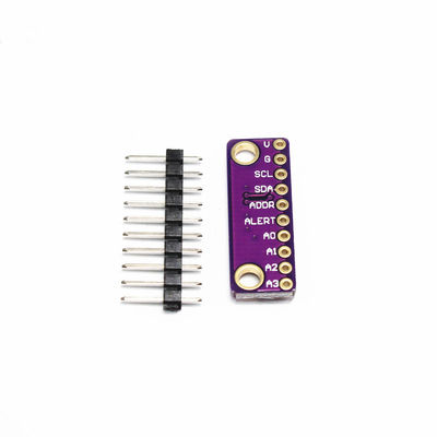 ADS1115 ADS1015 16 บิต ADC 4 ช่อง โมดูลปรับพลังงานแบบโปรแกรมได้ 2.0V ถึง 5.5V
