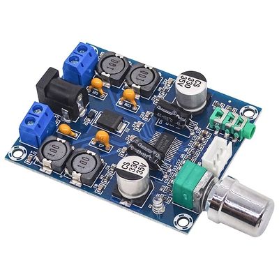 บอร์ดเครื่องขยายพลังงานเสียง DC12-28V ช่องสอง 45W * 2 สเตเรีย Linear HD Edition