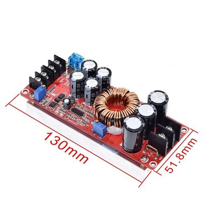 โมดูลปรับกระตุ้น 1200W สําหรับไฟฟ้าไฟฟ้าแบบ DC ความดันสูง IN 8-60V OUT 12-83V