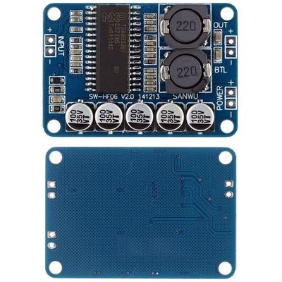 35W เครื่องขยายเสียงดิจิตอลโมดูล TDA8932 บอร์ดเสียง DC 10-30V แรงดันไฟฟ้าและประสิทธิภาพสูง