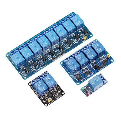 เครื่องกระตุ้นระดับสูงและต่ํา 5V / 12V / 24V Shield สําหรับ Arduino 1 2 4 6 8 Channel Relay Module