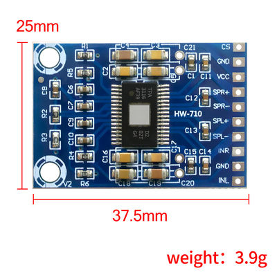 Home Amplifier TPA3116D2 บอร์ดเสียง DC 12V-24V 2x50W ช่องสอง มินิดิจิตอล แอมพลิเฟียร์ชั้น D