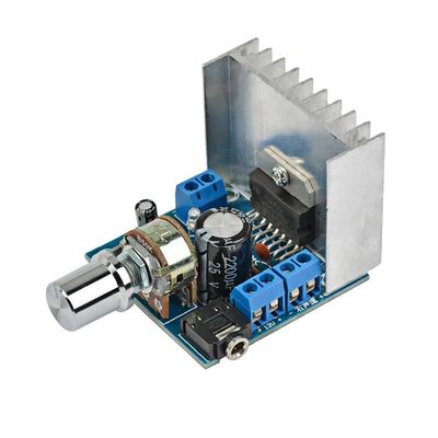 การติดตั้งโดยตรง TDA7297 2x15W 12V AC/DC 2.0 Channel Board เส้นทางคู่ ไม่มีเสียง Fg